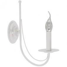 Απλίκα Τοίχου 1xE14 230V Λευκή 955ANGELA1W/WH